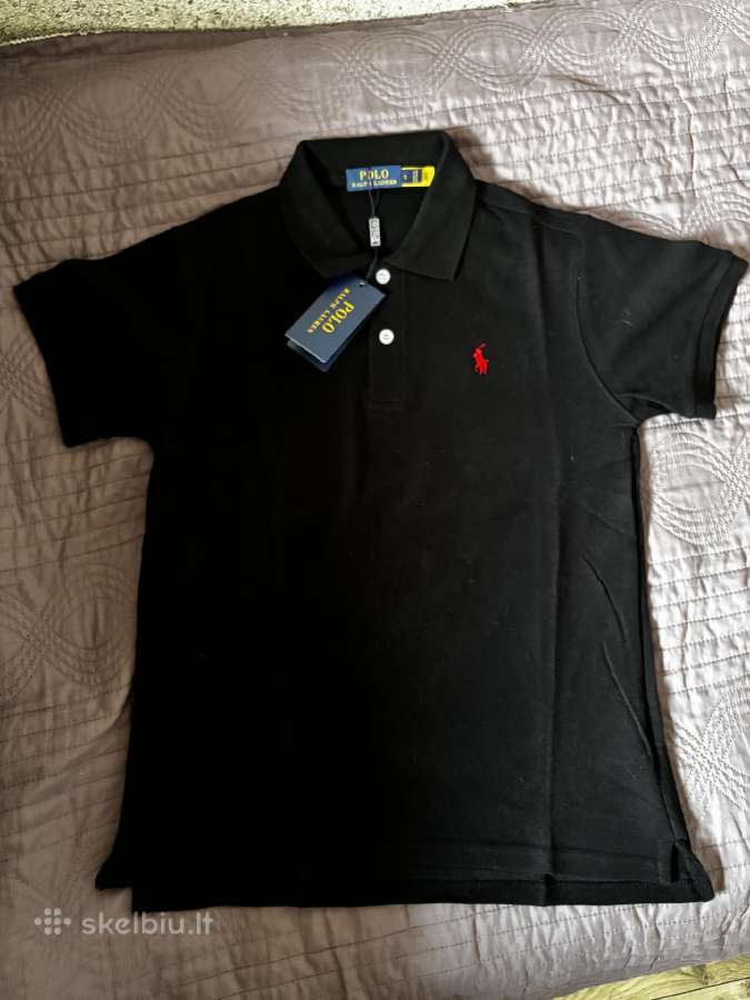 Juodi Ralph Lauren Polo marskineliai