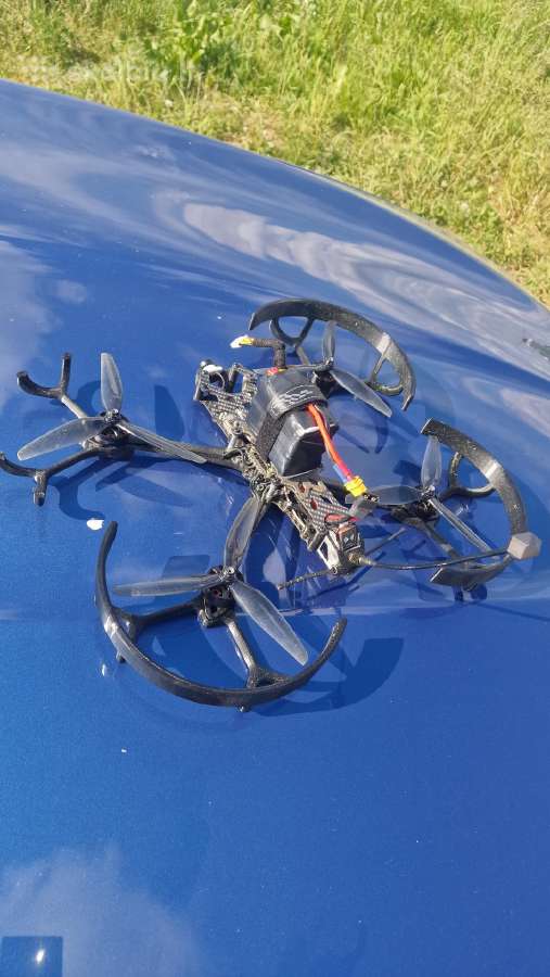 Pilnas Fpv Komplektas (Rtf): 7" Long-range Dronas