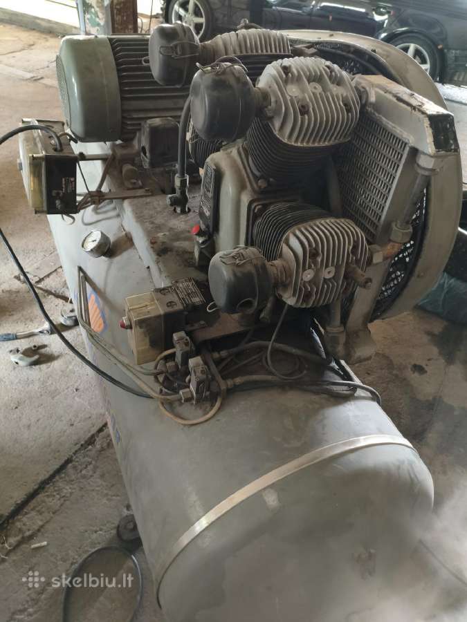 Galingas kompresorius 11kw 750l 1360l/min - nuotraukos Nr. 3