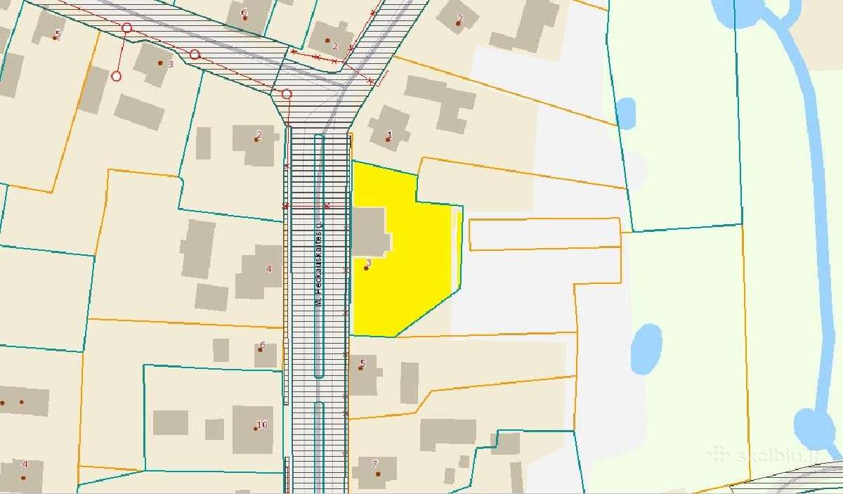 Mažeikių r Židikų centre parduodu komercinį sklypą