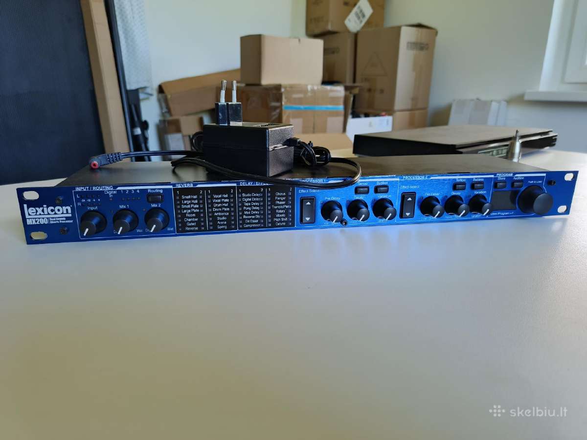 Vokalo efektu procesorius Lexicon mx200
