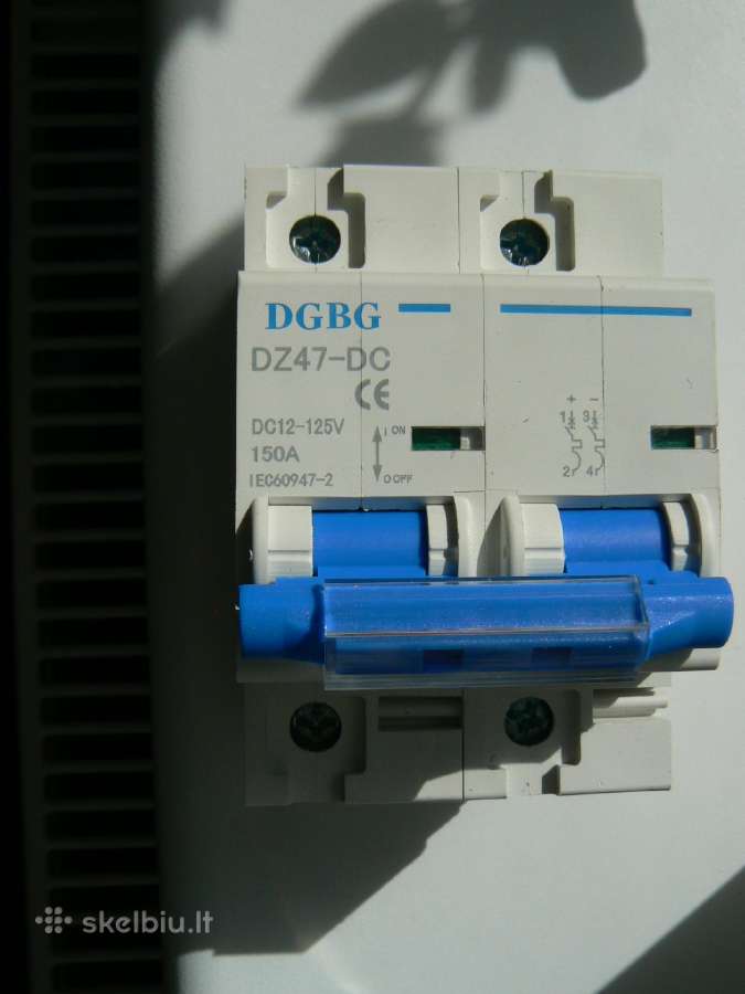 Automatinis Dc 150a Saugiklis - nuotraukos Nr. 4