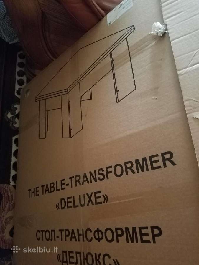 Stalas/transformeris