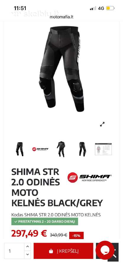 Shima Str 2.0 Kelnes