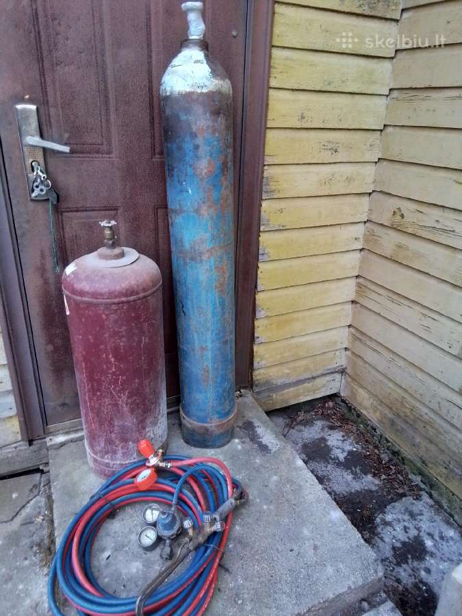 Parduodu co2 baliona, pjaustymo įrangą-riezaka