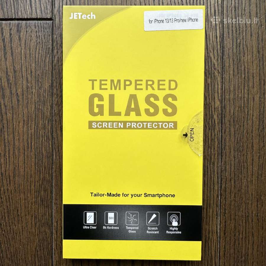 Apple iPhone 13 / 13 Pro Apsauginis Stiklas (1vnt)
