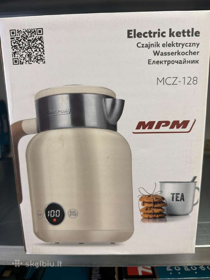 Naujas, originalus Elektrinis virdulys Mpm Mcz-128