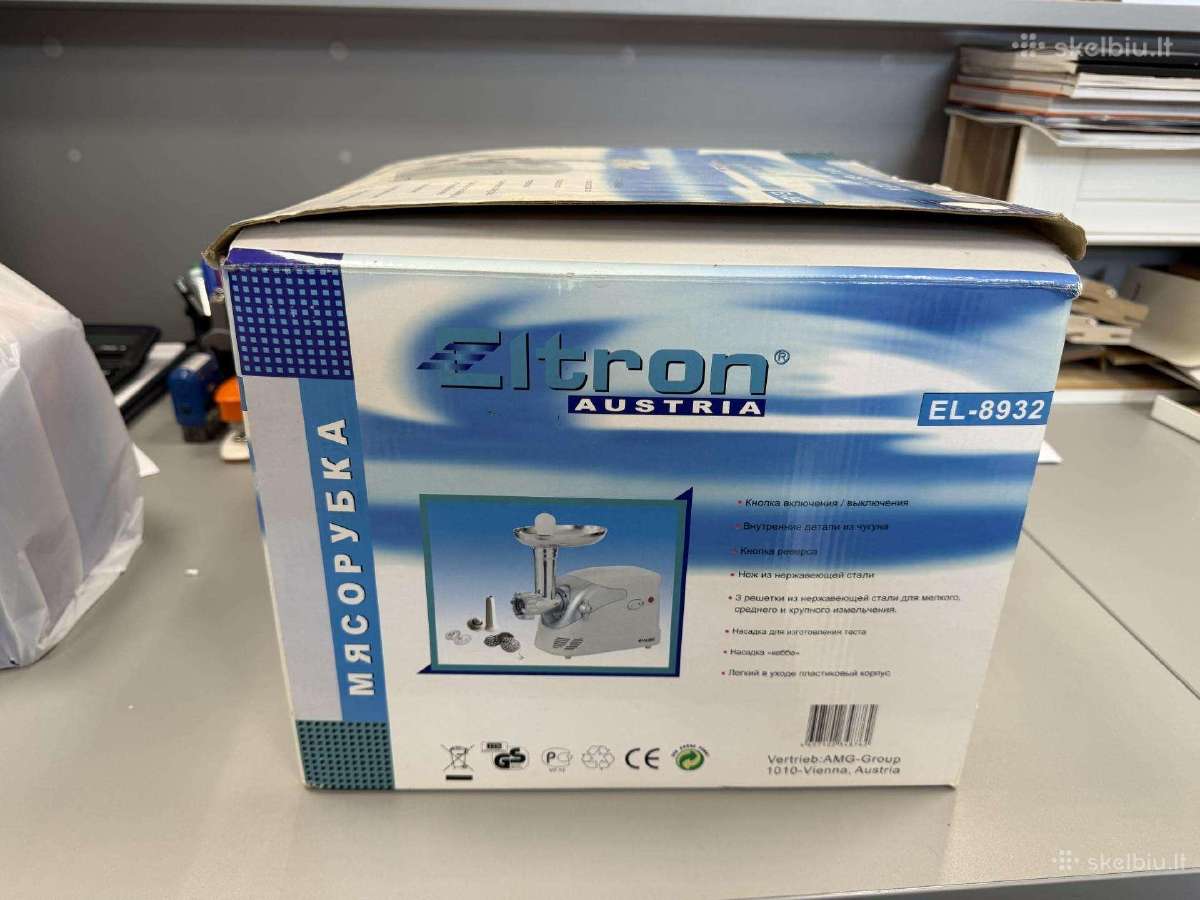 Naudota mėsmalė Eltron El-8932 - nuotraukos Nr. 7