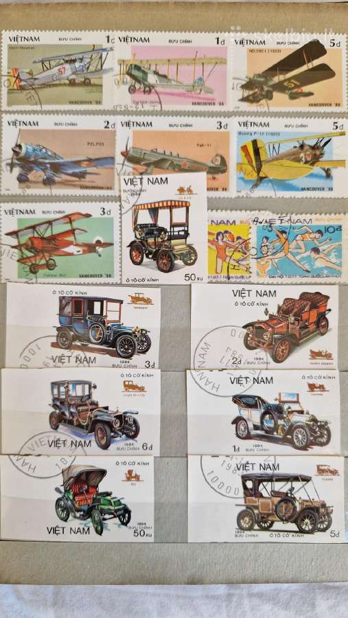 Albumas su pašto ženklais 1940 - 1984 m(1) - nuotraukos Nr. 21