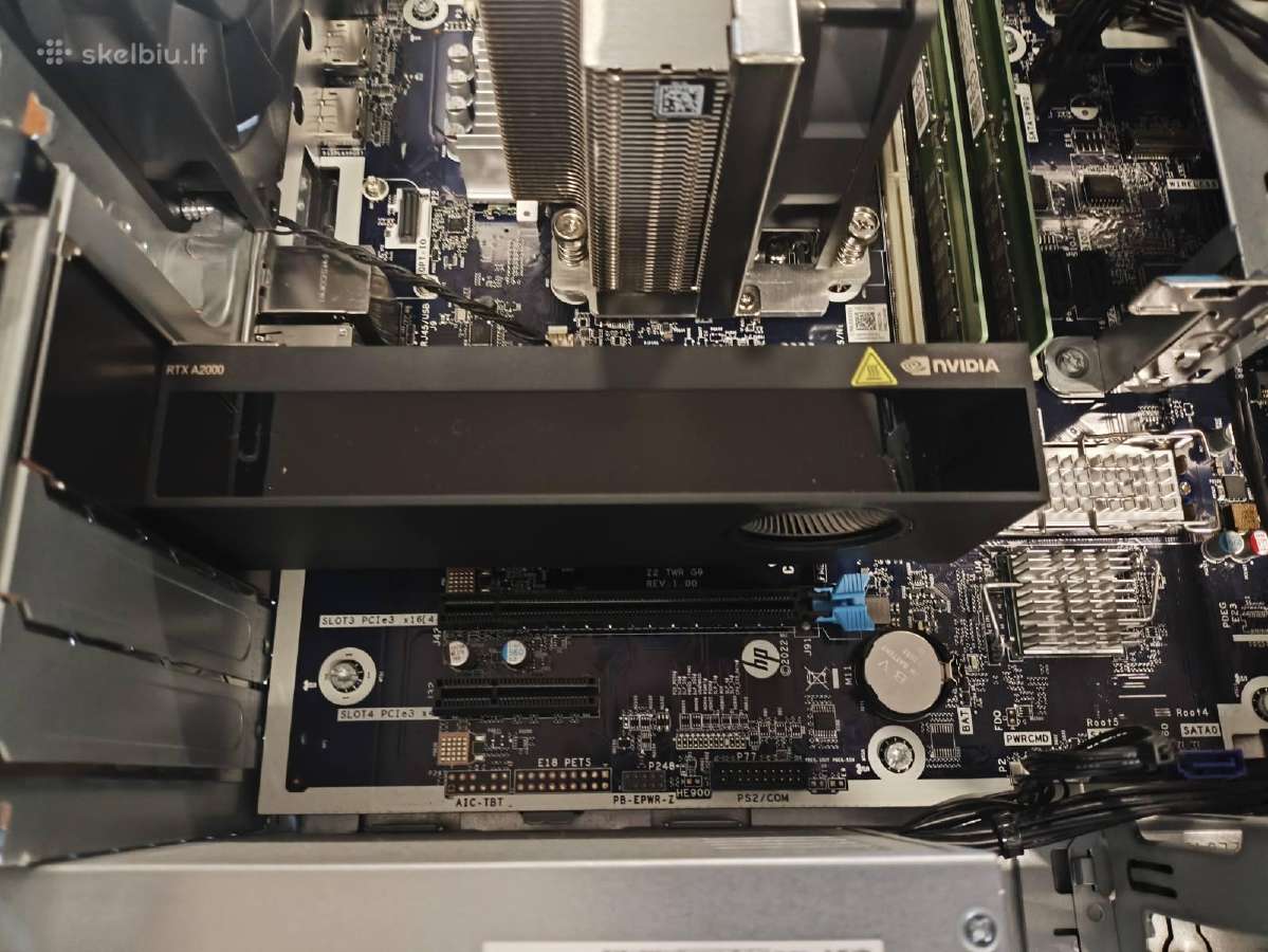 I5-12600k 64gb Ddr5 1tb SSD Nvdia Rtx A2000 12gb - nuotraukos Nr. 4