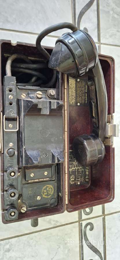 Tarybiniai (TSRS) lauko telefonai Tai-43 (таи-43) - nuotraukos Nr. 10