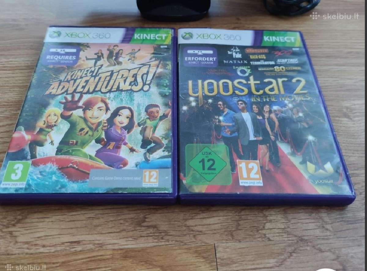 Pigus Xbox 360 originalus žaidimai, priedai
