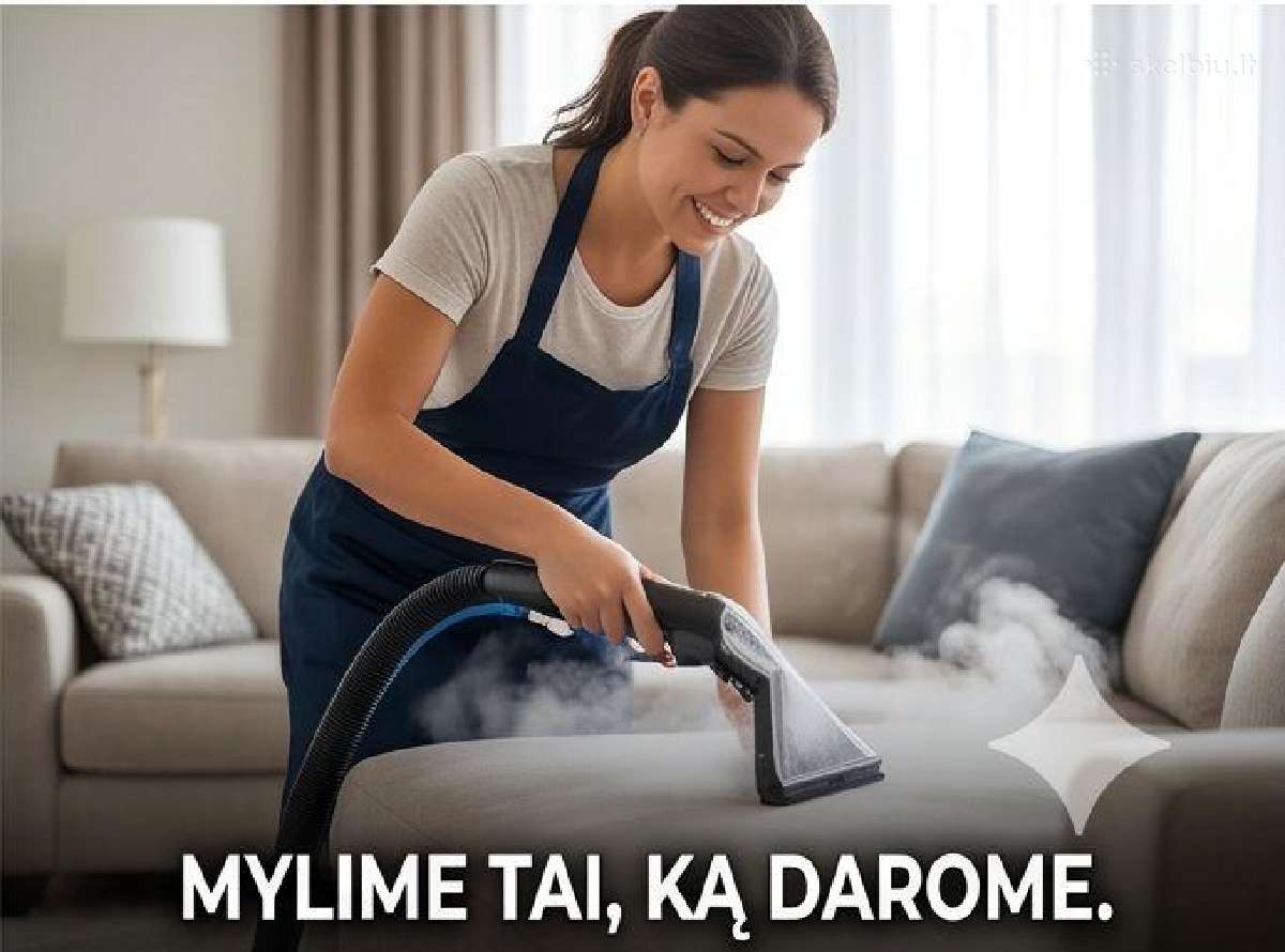 Ieškome tvarkytojos visiems metams