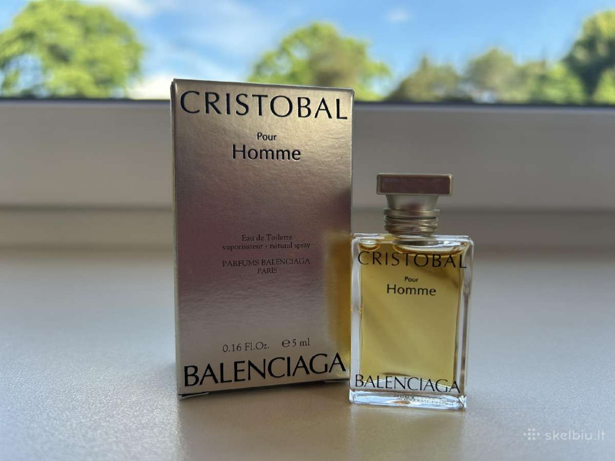 Balenciaga Cristobal pour Homme edt 5ml miniatiūra