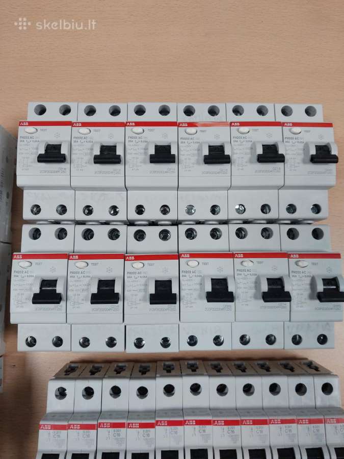 Abb automatai ir nuotekio rėlės, šynos - nuotraukos Nr. 3