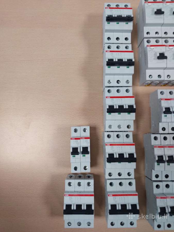 Abb automatai ir nuotekio rėlės, šynos - nuotraukos Nr. 4
