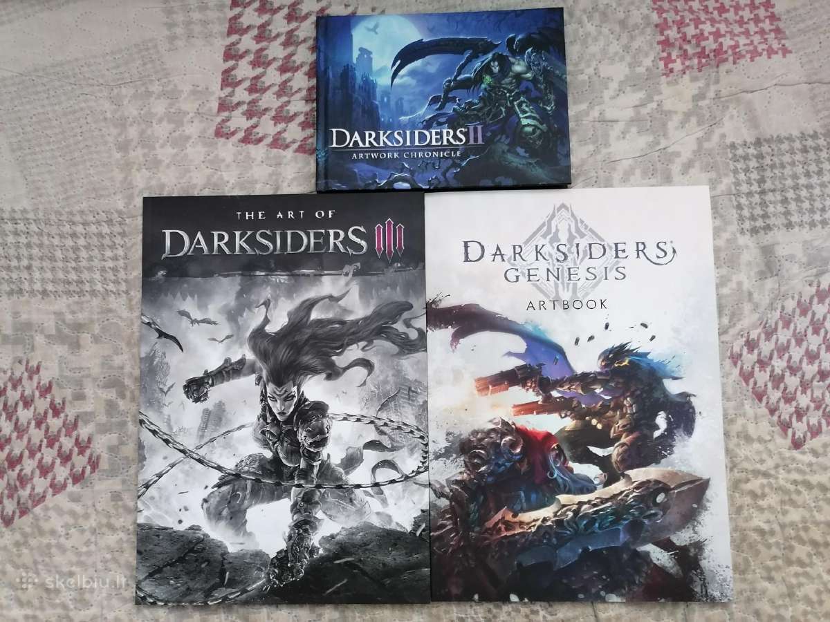 Darksiders meno knygos