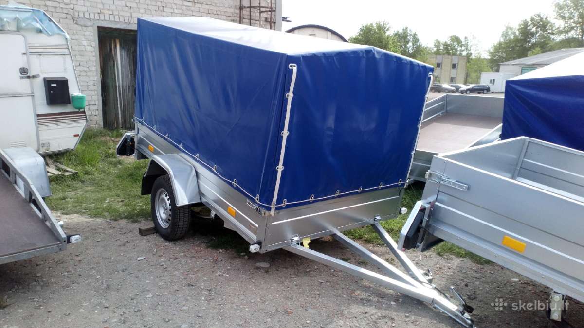 2,5 x 1.5m nauja linginė priekaba Rydwan - nuotraukos Nr. 6