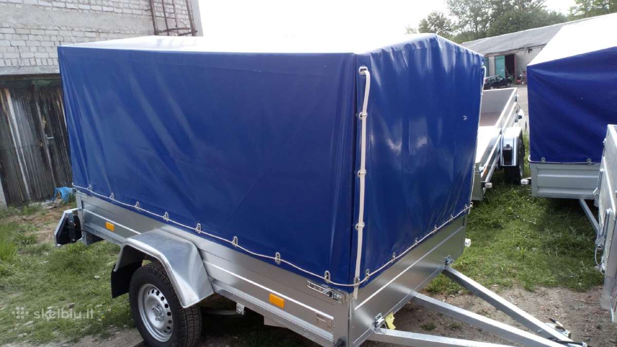 2,5 x 1.5m nauja linginė priekaba Rydwan - nuotraukos Nr. 7