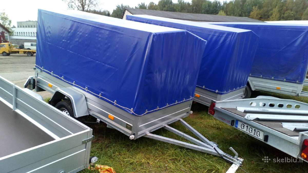 2,5 x 1.5m nauja linginė priekaba Rydwan - nuotraukos Nr. 8
