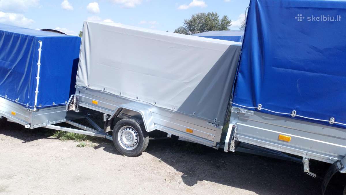 2,5 x 1.5m nauja linginė priekaba Rydwan - nuotraukos Nr. 15