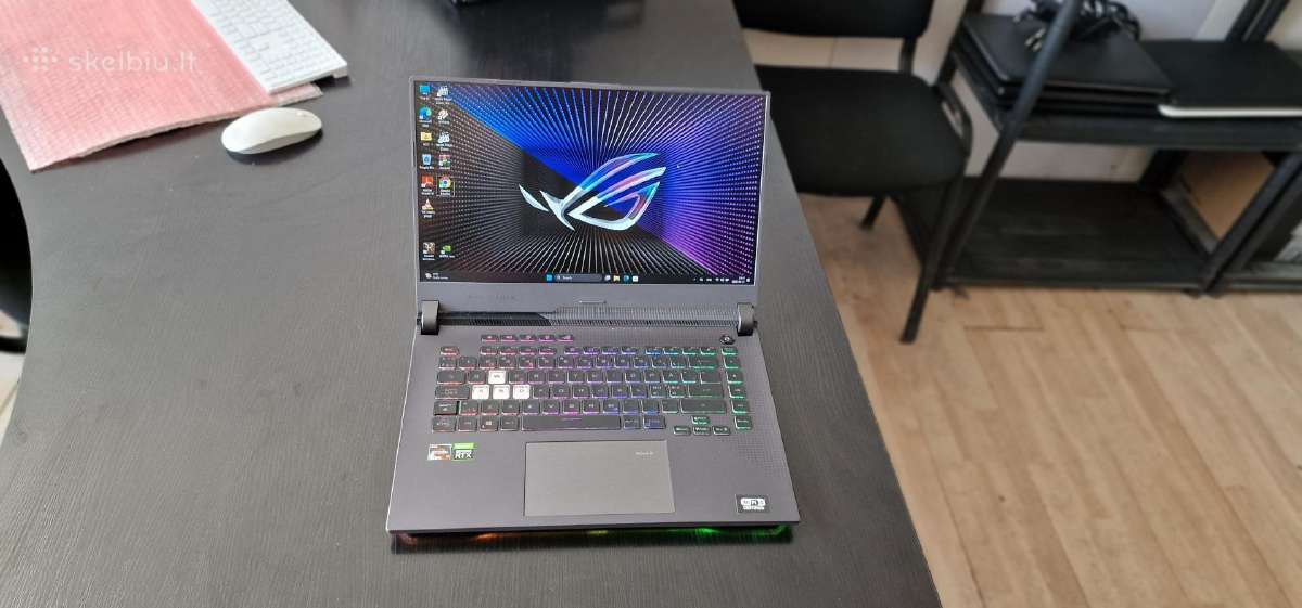 Asus Strix G15, Ryzen 7, Rtx 3060 6g. Rgb - nuotraukos Nr. 2