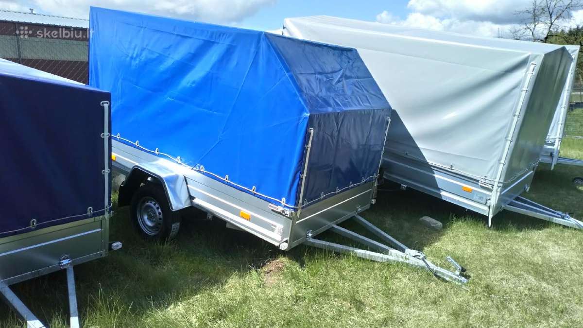 2,5 x 1.5m nauja linginė priekaba Rydwan - nuotraukos Nr. 16