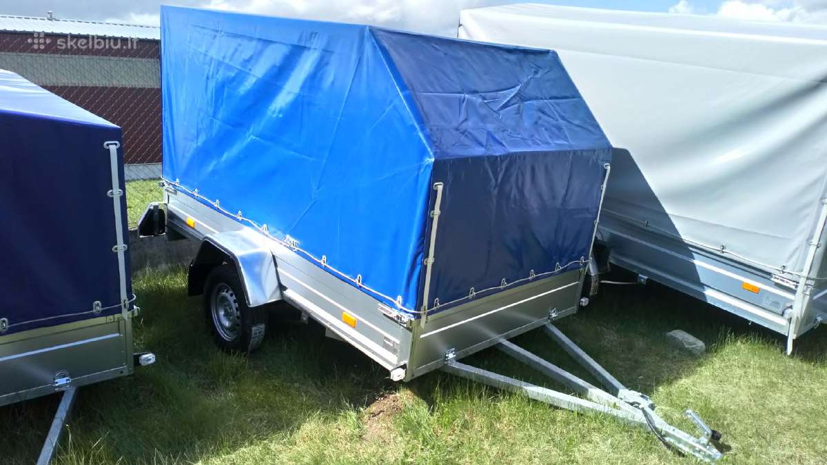 2,5 x 1.5m nauja linginė priekaba Rydwan - nuotraukos Nr. 17