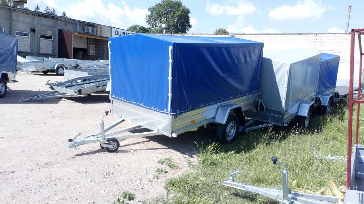 2,5 x 1.5m nauja linginė priekaba Rydwan - nuotraukos Nr. 21