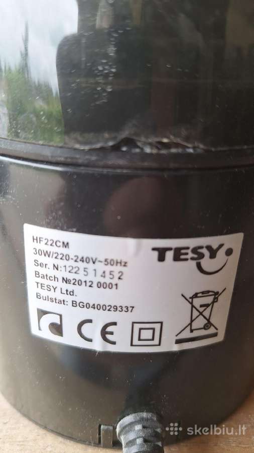 Tesy Hf22cm – oro drėkintuvas, ultragarsinis - nuotraukos Nr. 2
