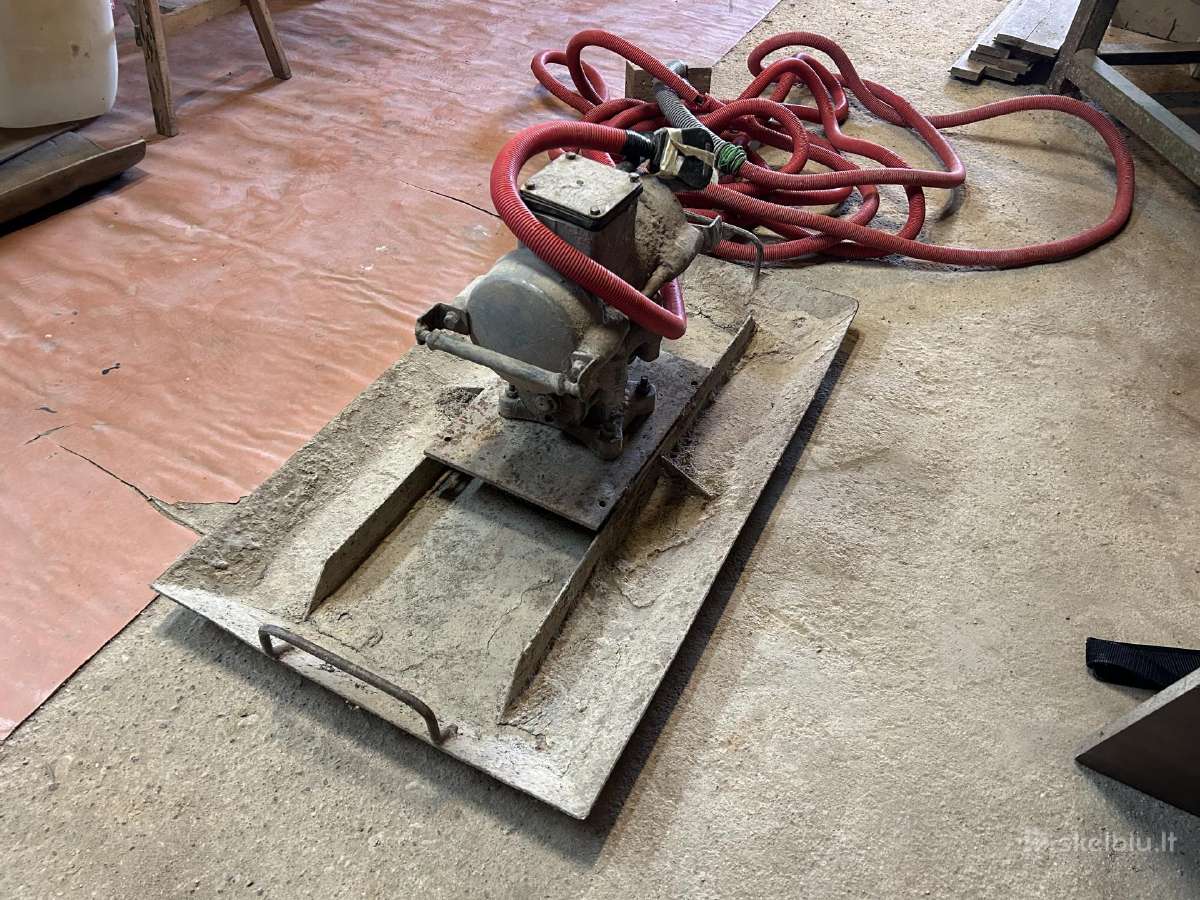Vibro plokštė betonavimui