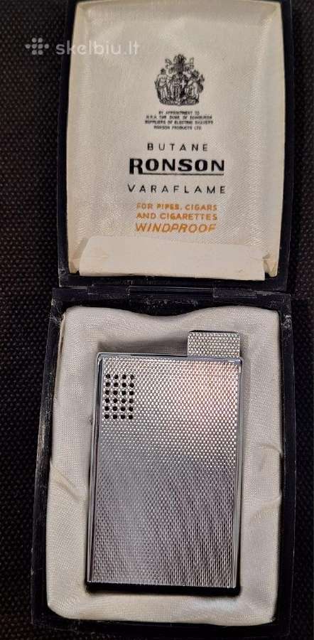 Vintažinis žiebtuvėlis. Ronson