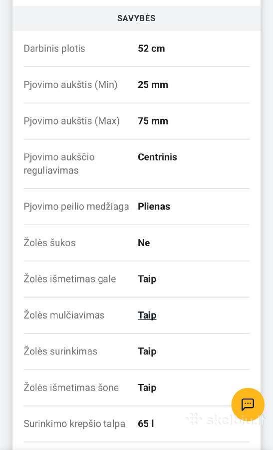 Žoliapjovė Hyundai L 5300s - nuotraukos Nr. 7