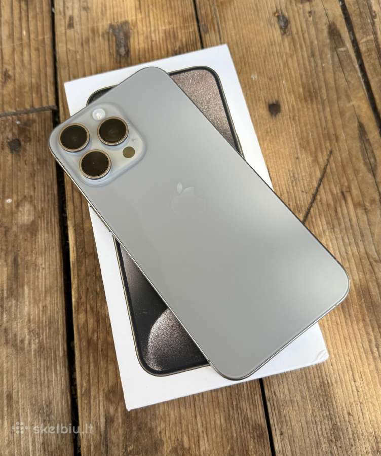 Apple iPhone 15 Pro Max 256gb Natural Titanium