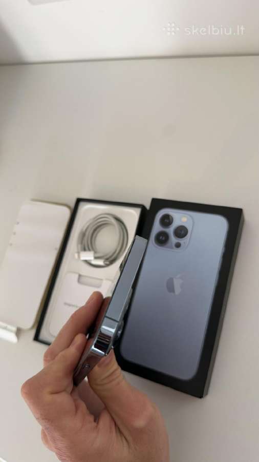 Apple iPhone 13 Pro 256 GB (Sierra Blue)ios 18 - nuotraukos Nr. 4