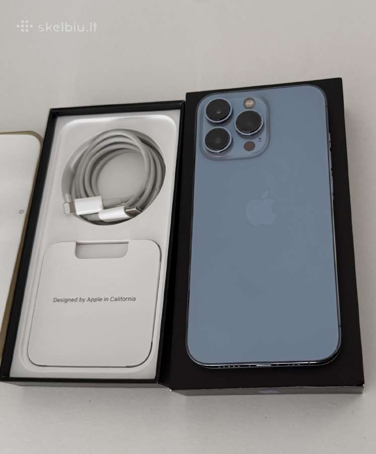 Apple iPhone 13 Pro 256 GB (Sierra Blue)ios 18 - nuotraukos Nr. 14