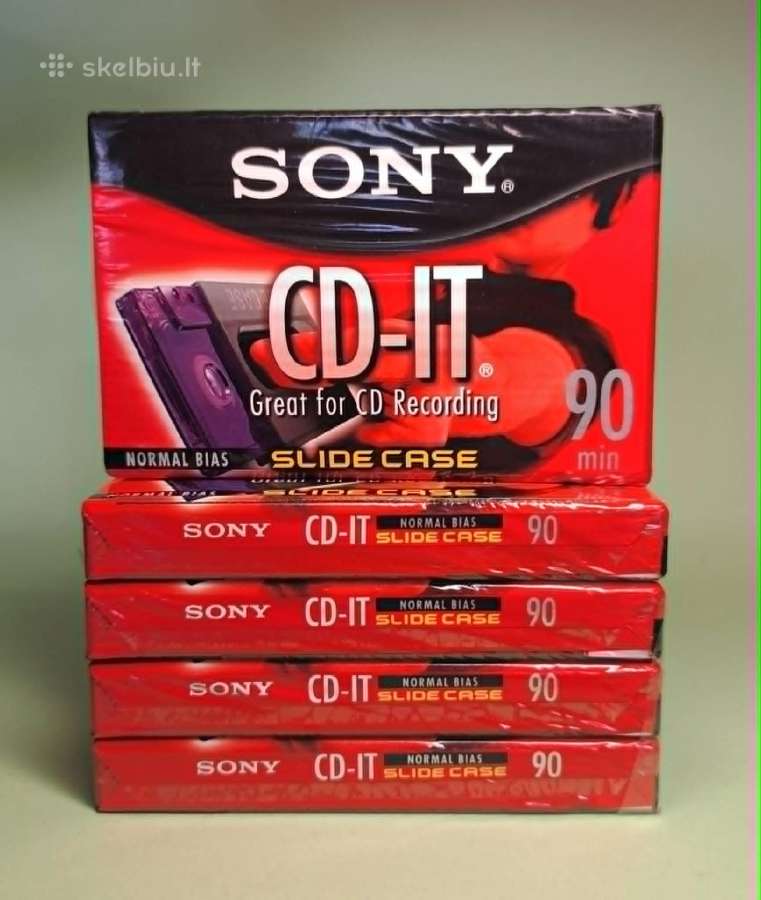 Sony CD-IT 90 kasetės
