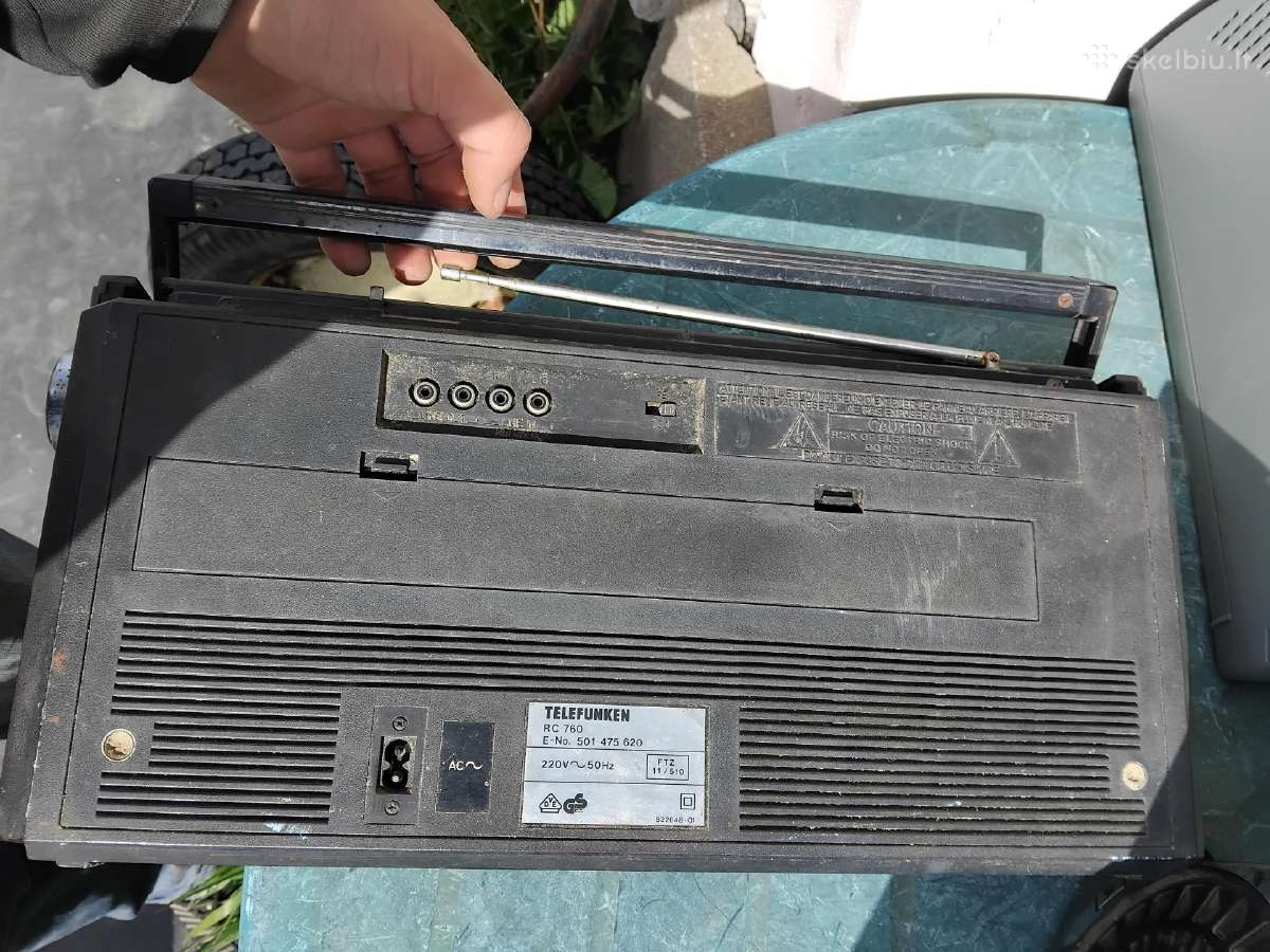 Magnetolos ir boomboxai ir pns. - nuotraukos Nr. 30