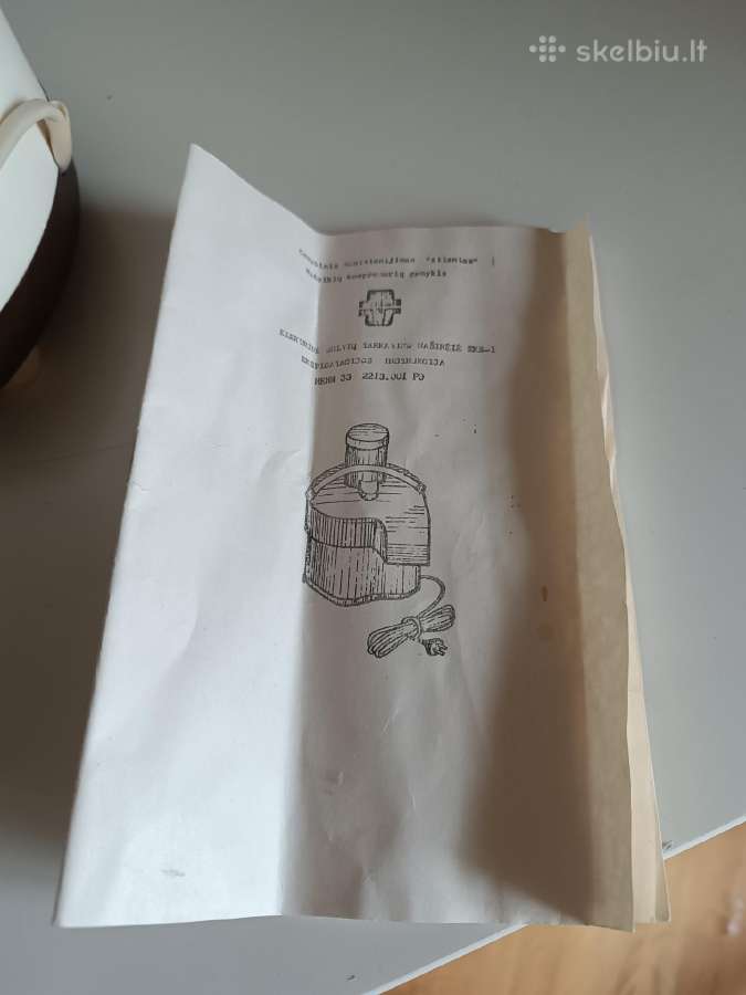 Tarybinė nenaudota bulviatarkė - nuotraukos Nr. 9