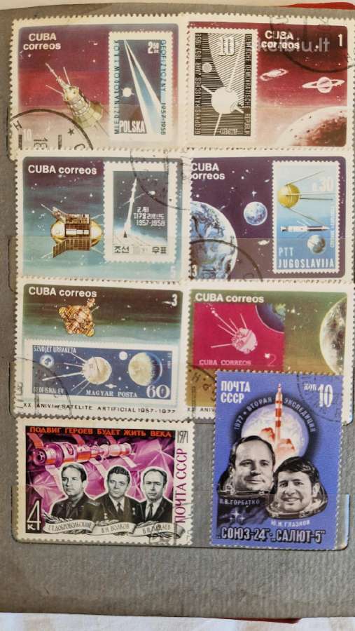 Albumas su pašto ženklais 1960 - 1984 m(2) - nuotraukos Nr. 3