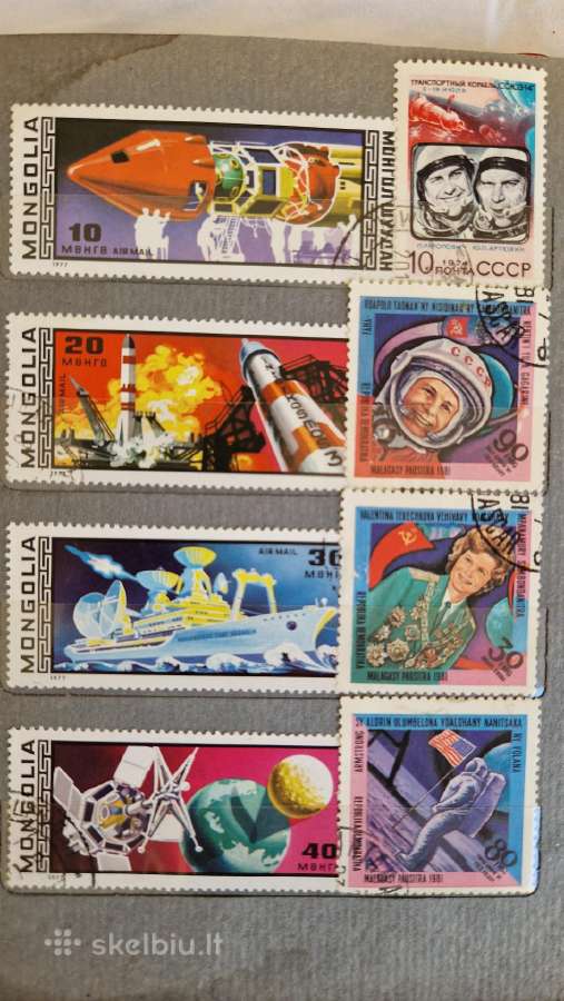 Albumas su pašto ženklais 1960 - 1984 m(2) - nuotraukos Nr. 5