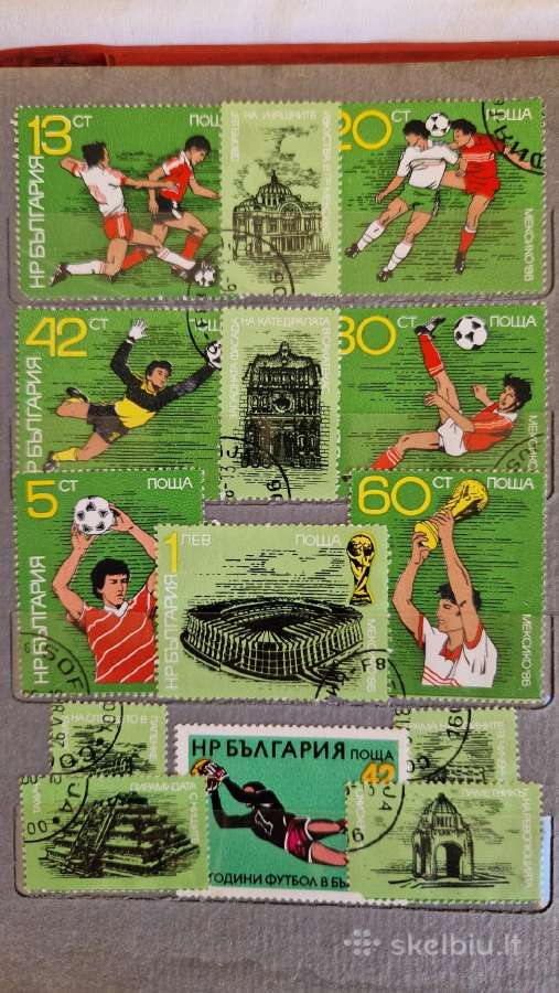 Albumas su pašto ženklais 1960 - 1984 m(2) - nuotraukos Nr. 10