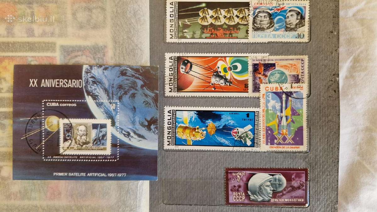 Albumas su pašto ženklais 1960 - 1984 m(2) - nuotraukos Nr. 6