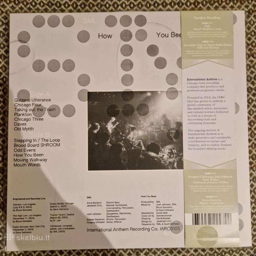 Sml – How You Been / Vinyl Lp / Signed + Autograph - nuotraukos Nr. 2