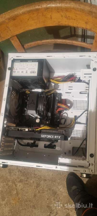 Stacionarus kompiuteris Amd Ryzen 5 5500 rtx 3060t - nuotraukos Nr. 2