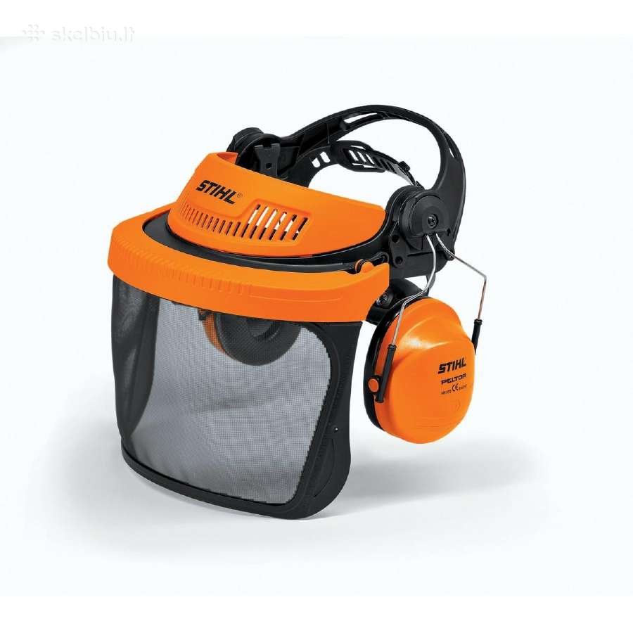 Trimerio veido apsauga su tinkleliu Stihl G500