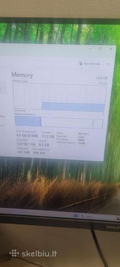 Stacionarus kompiuteris Amd Ryzen 5 5500 rtx 3060t - nuotraukos Nr. 3