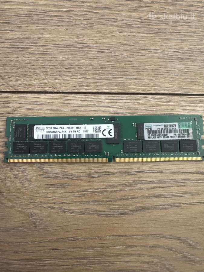 Serveriniai RAM Sk hynix / Hpe 128gb (4x32gb) Ddr4