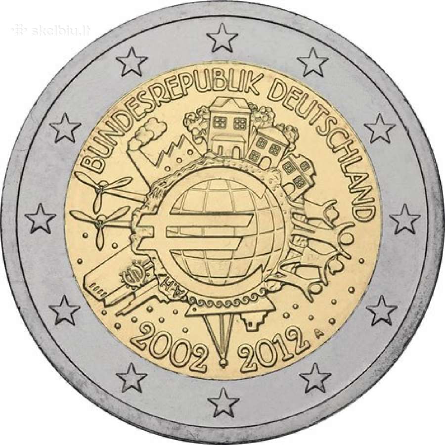 Ivairios 2 euro progines monetos - nuotraukos Nr. 15