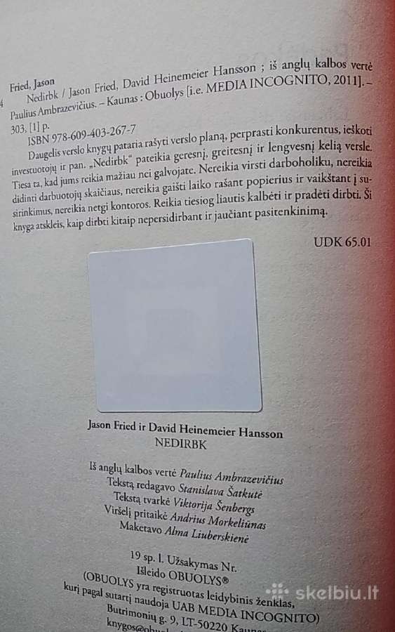 Nedirbk. Visiems laikams pakeiskite savo požiūrį į - nuotraukos Nr. 5